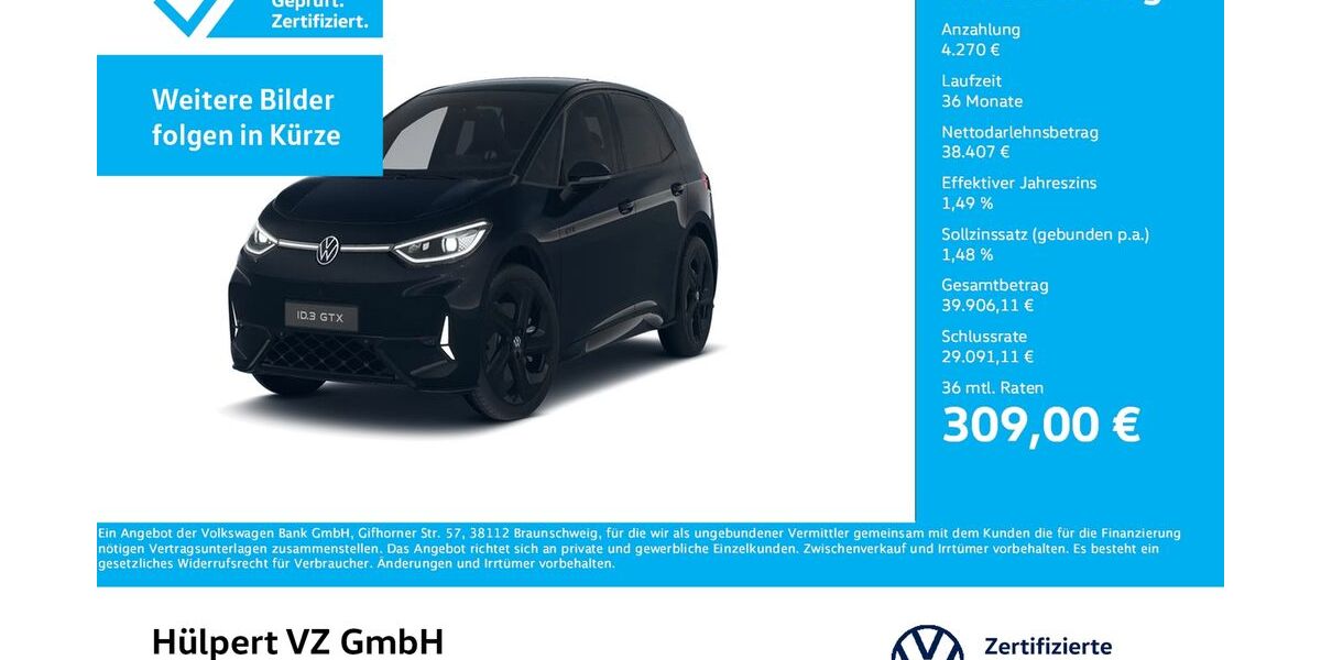 VW ID.3 2.636 km 42.677 &euro; Unna 59423