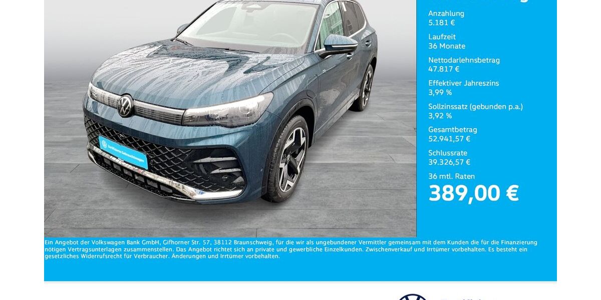 VW Tiguan 7.917 km 50.801 &euro; Bergkamen 59192