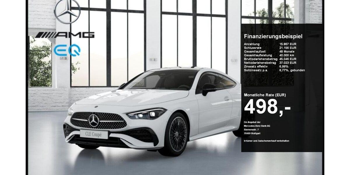 Mercedes-Benz CLE 220 16.642 km 52.890 &euro; Lünen 44532