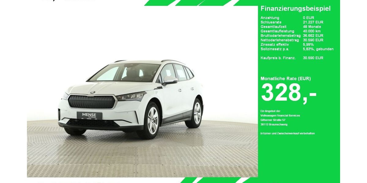 Skoda Enyaq 10.498 km 30.255 &euro; Oelde (Stromberg) 59302
