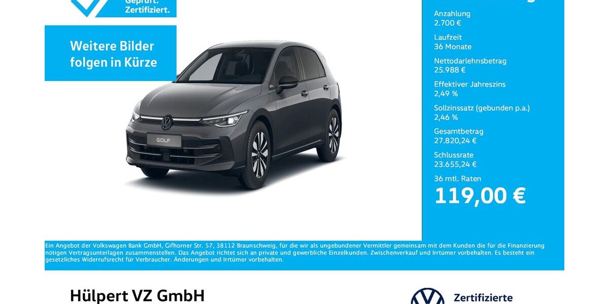 VW Golf 9.914 km 28.688 &euro; Unna 59423