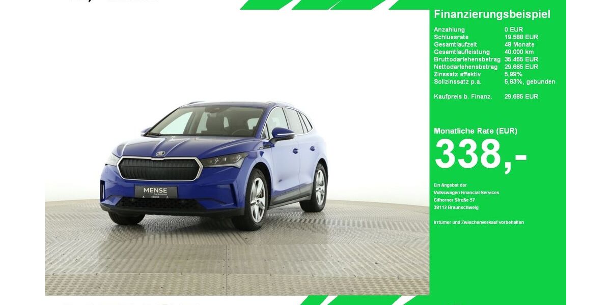 Skoda Enyaq 59.182 km 29.685 &euro; Oelde (Stromberg) 59302