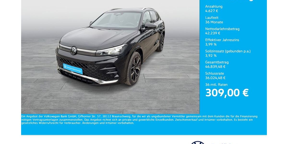 VW Tiguan 8.406 km 46.666 &euro; Unna 59423