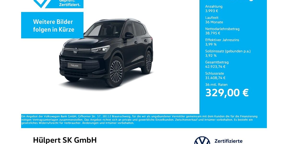 VW Tiguan 5.061 km 41.944 &euro; Bergkamen 59192