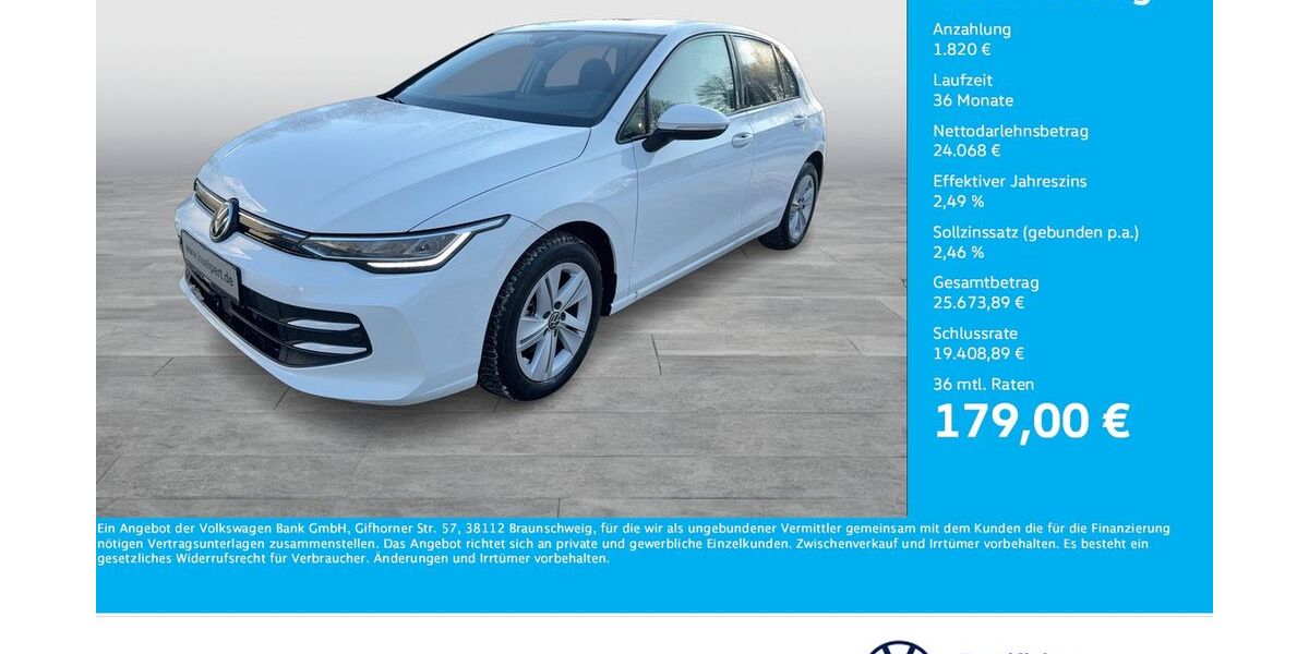 VW Golf 12.515 km 25.677 &euro; Unna 59423