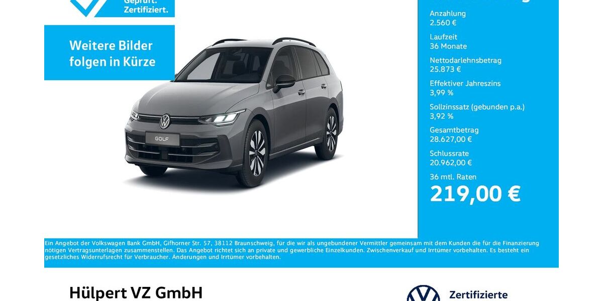 VW Golf 9.903 km 28.311 &euro; Unna 59423