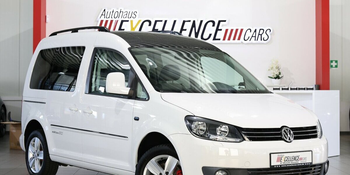 VW Caddy KOMBI 1.6 TDI DSG EDITION-30 WHITE & BLACK 144.000 km 15.111 &euro; Hamm 59077
