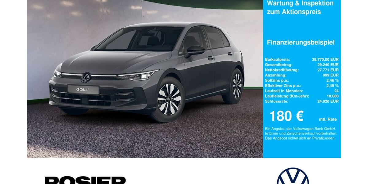 VW Golf 28.530 km 28.220 &euro; Menden 58706