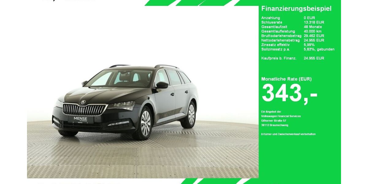 Skoda Superb 61.859 km 24.955 &euro; Oelde (Stromberg) 59302