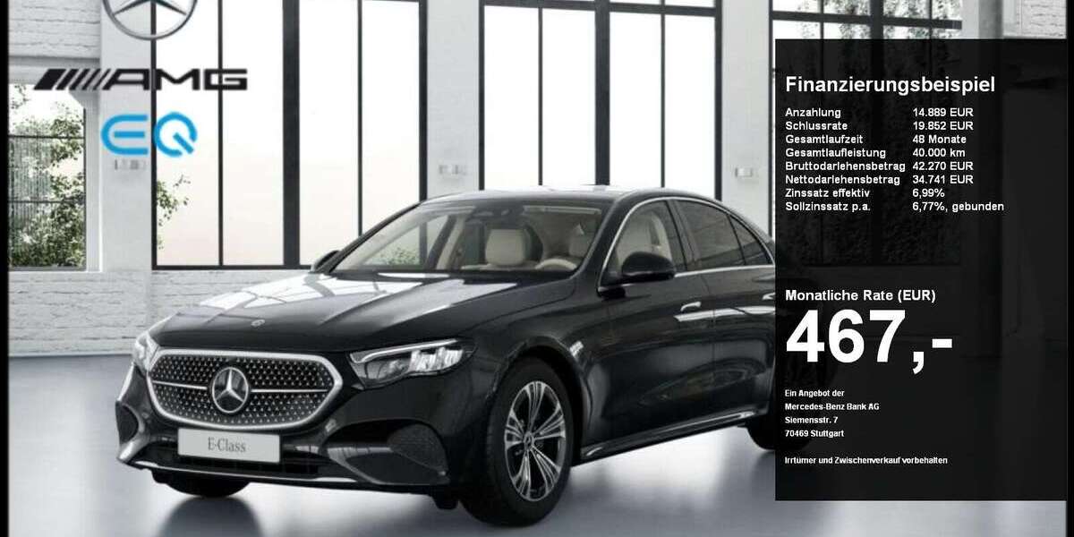 Mercedes-Benz E 200 6.633 km 49.630 &euro; Lünen 44532