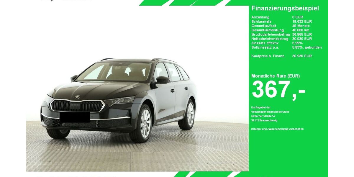 Skoda Octavia 6.688 km 29.955 &euro; Oelde (Stromberg) 59302