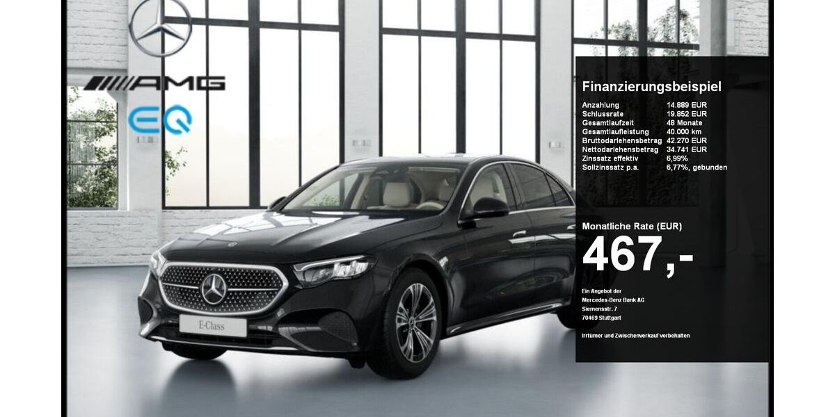 Mercedes-Benz E 200 6.633 km 49.630 &euro; Lünen 44532