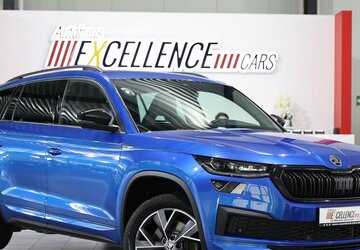 Skoda Kodiaq 2.0 TDI DSG 4x4 SPORTLINE RACE-BLUE+BLACK 124.000 km 30.991 &euro; Hamm 59077