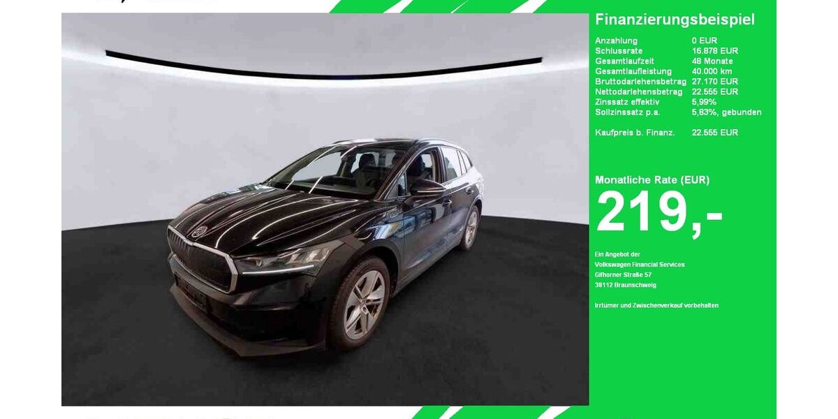 Skoda Enyaq 47.547 km 22.555 &euro; Oelde (Stromberg) 59302
