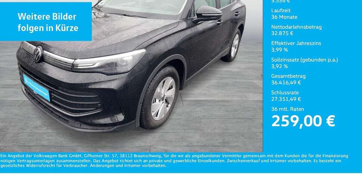 VW Tiguan 8.791 km 36.411 &euro; Bergkamen 59192