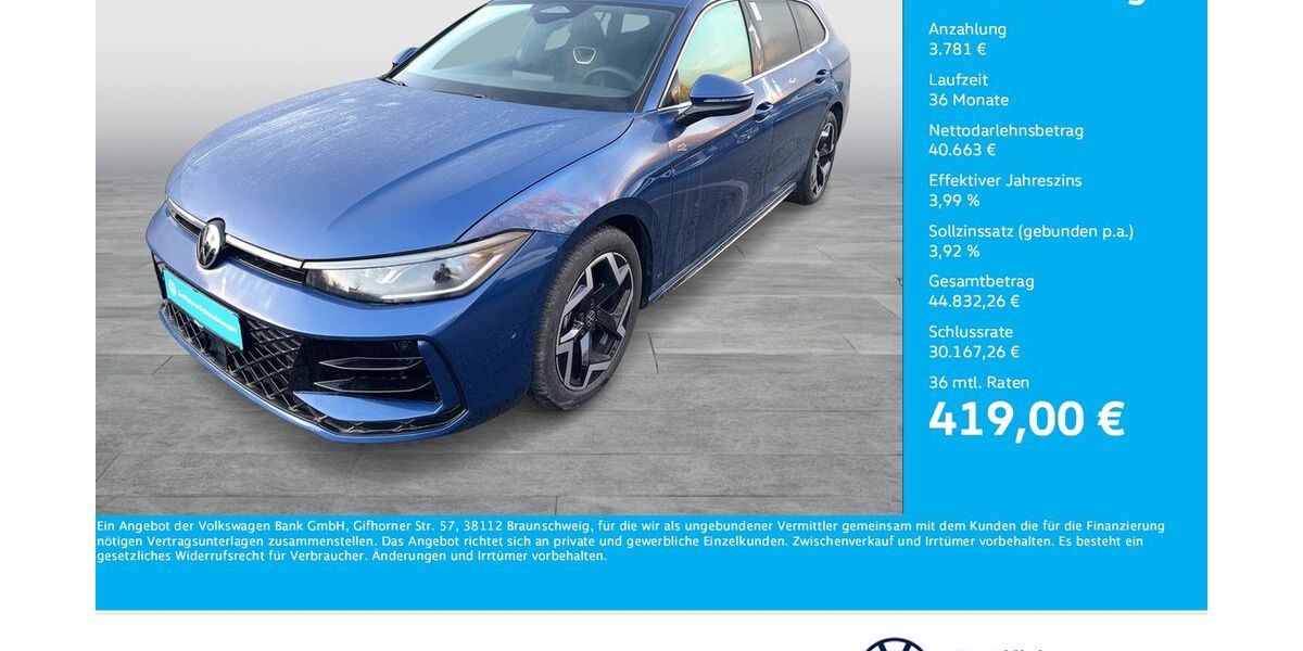 VW Passat Variant 14.066 km 42.977 &euro; Bergkamen 59192