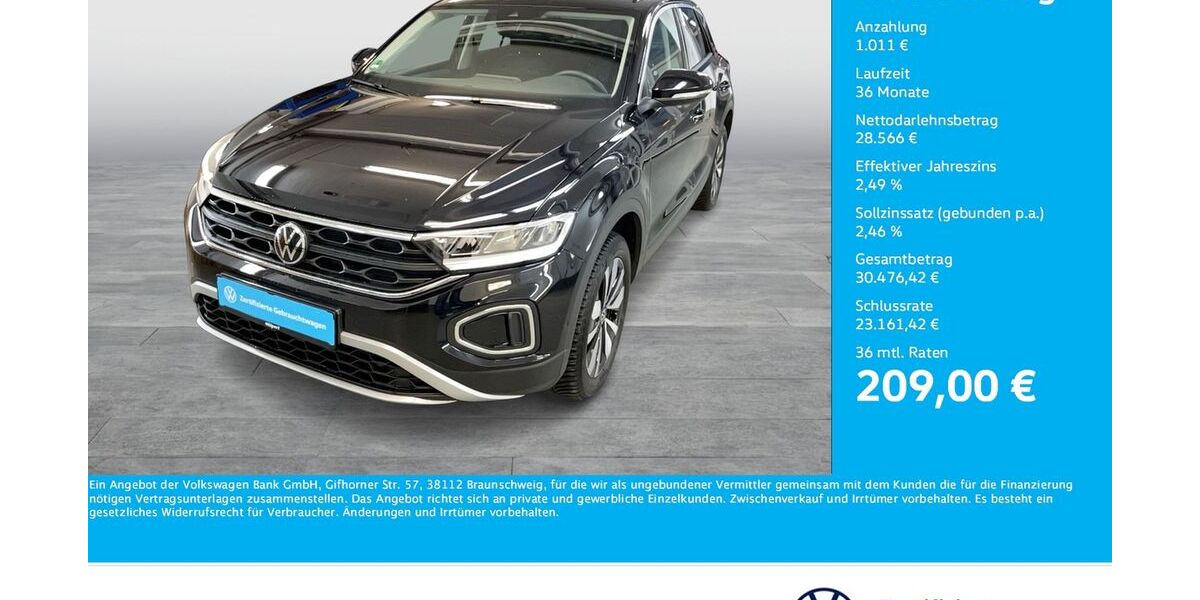 VW T-Roc 11.733 km 26.811 &euro; Bergkamen 59192