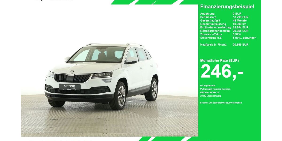 Skoda Karoq 62.196 km 20.855 &euro; Oelde (Stromberg) 59302