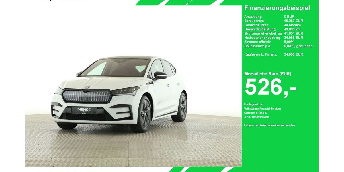 Skoda Enyaq 65.971 km 34.955 &euro; Oelde (Stromberg) 59302