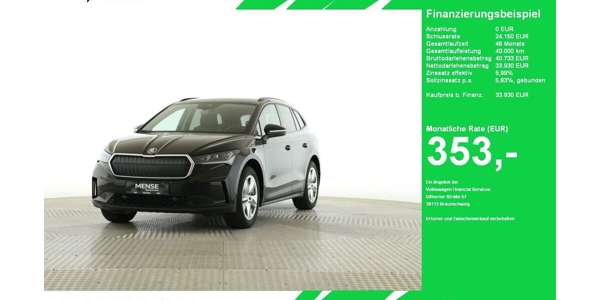 Skoda Enyaq 13.248 km 33.930 &euro; Oelde (Stromberg) 59302