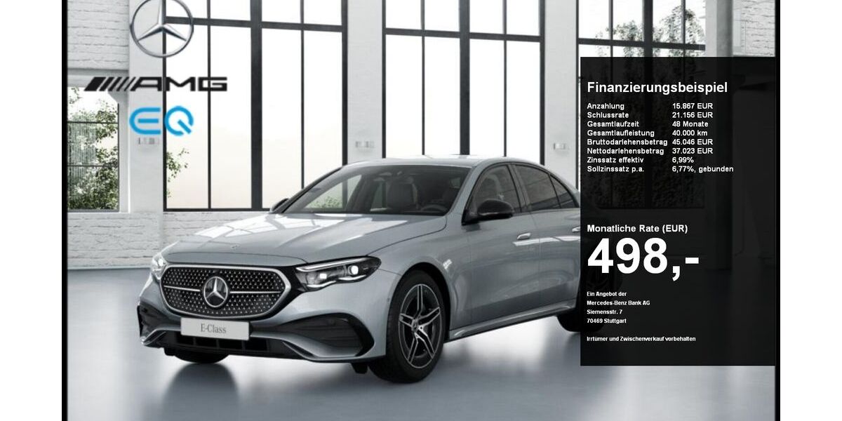 Mercedes-Benz E 200 7.837 km 52.890 &euro; Lünen 44532