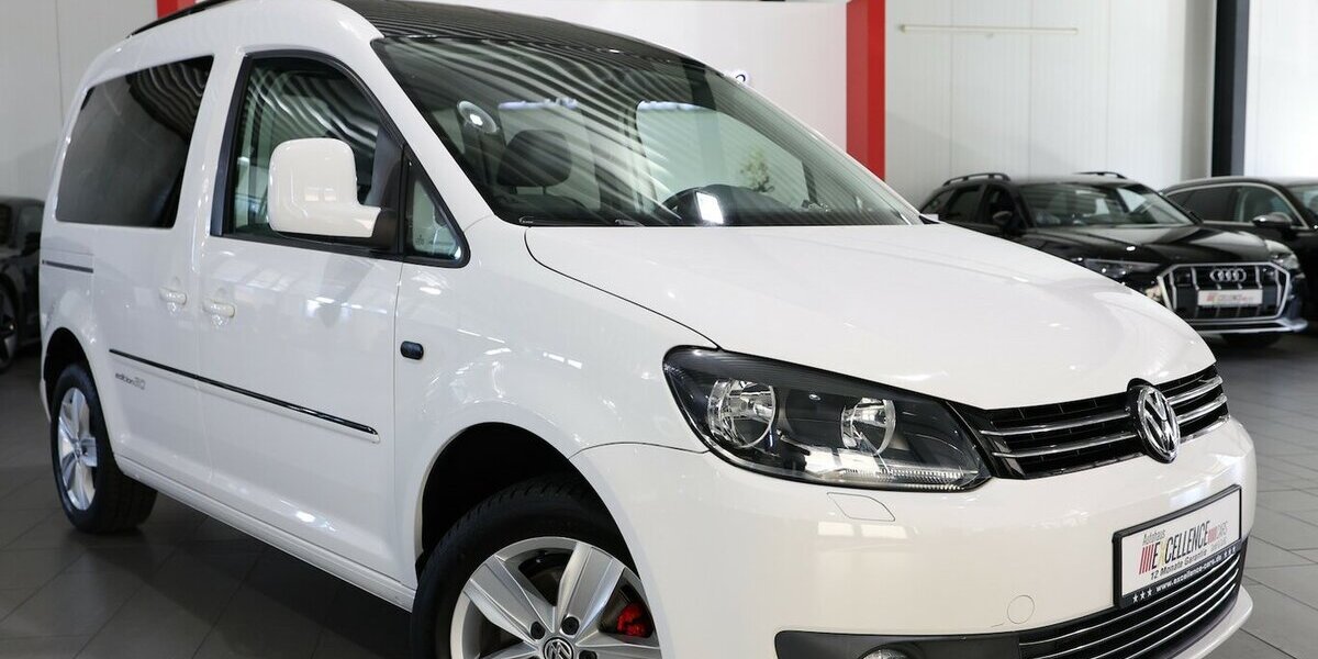 VW Caddy KOMBI 1.6 TDI DSG EDITION-30 WHITE & BLACK 144.000 km 15.111 &euro; Hamm 59077