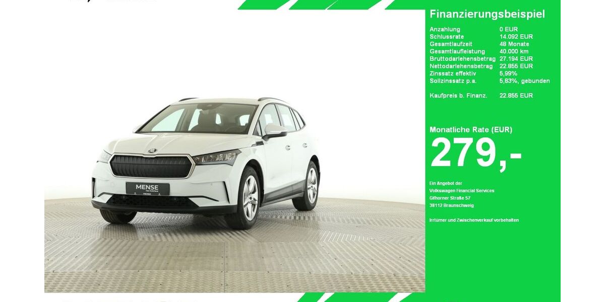 Skoda Enyaq 16.338 km 22.855 &euro; Oelde (Stromberg) 59302