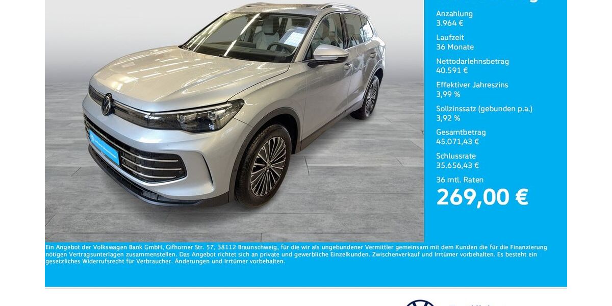 VW Tiguan 16.845 km 44.555 &euro; Unna 59423