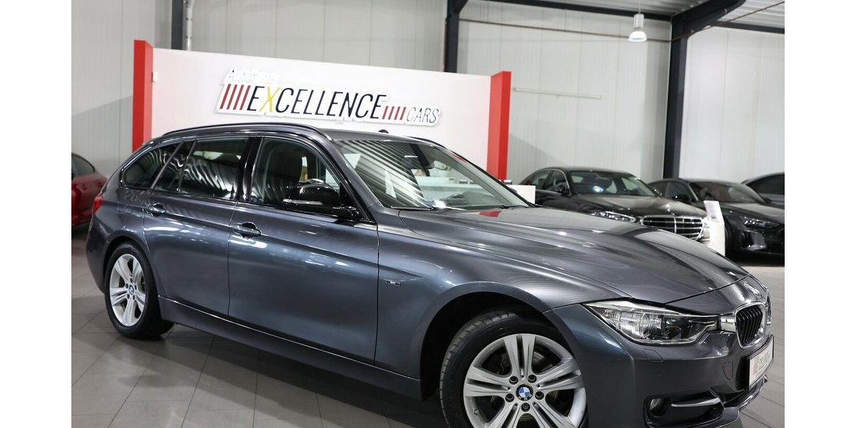 BMW 318d Touring blue PERFORMANCE SPORT / PANORAMA 80.000 km 15.111 &euro; Hamm 59077