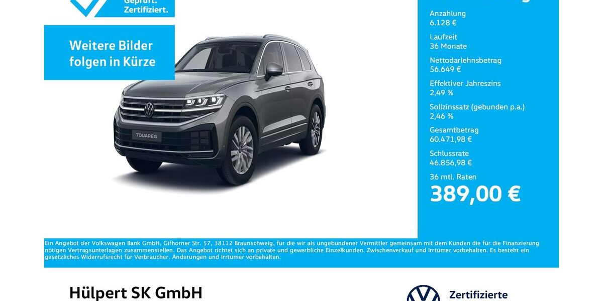 VW Touareg 8.248 km 59.888 &euro; Bergkamen 59192