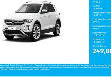 VW T-Roc 41.648 km 26.376 &euro; Bergkamen 59192