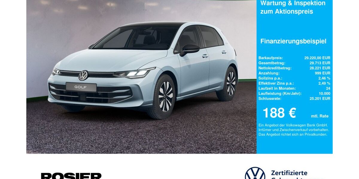 VW Golf 9.430 km 29.220 &euro; Menden 58706
