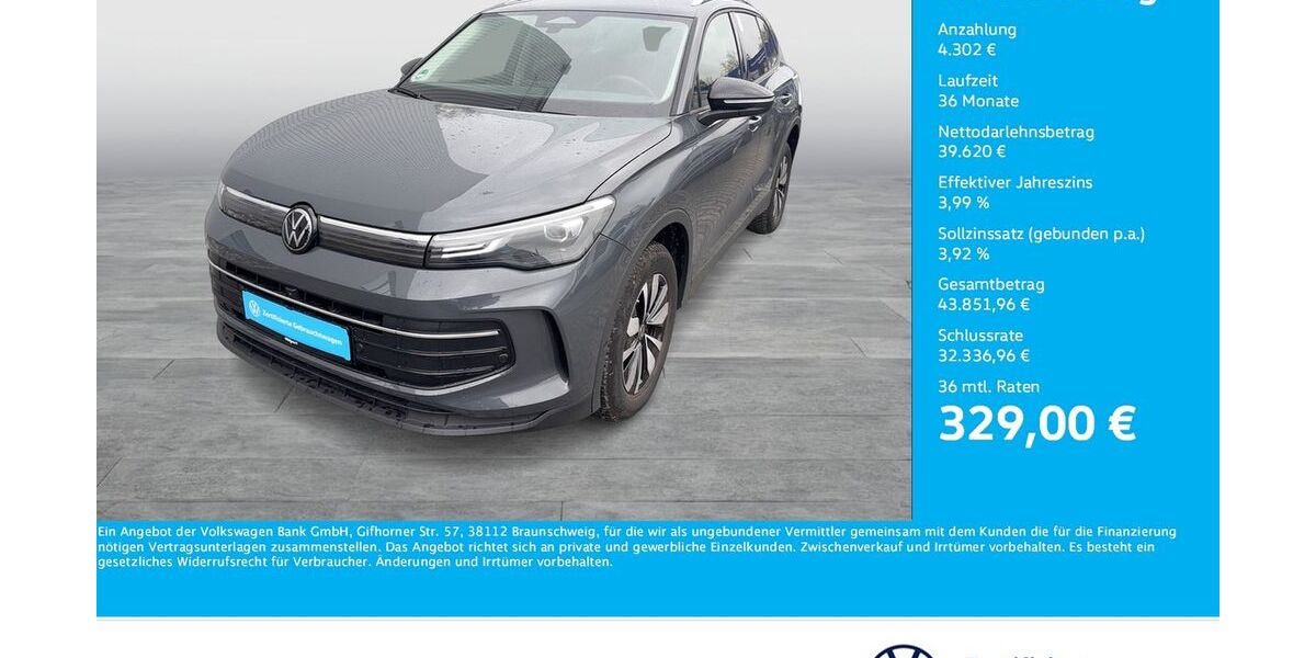 VW Tiguan 6.055 km 43.444 &euro; Bergkamen 59192