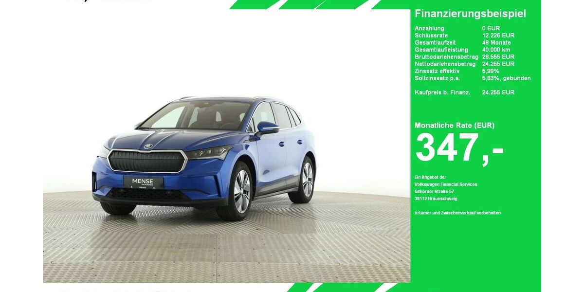 Skoda Enyaq 80.974 km 24.255 &euro; Oelde (Stromberg) 59302