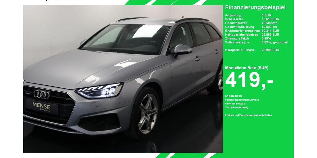 Audi A4 114.030 km 25.985 &euro; Oelde (Stromberg) 59302