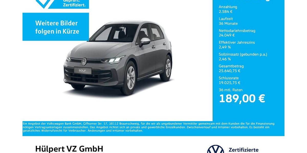 VW Golf 14.657 km 26.411 &euro; Unna 59423