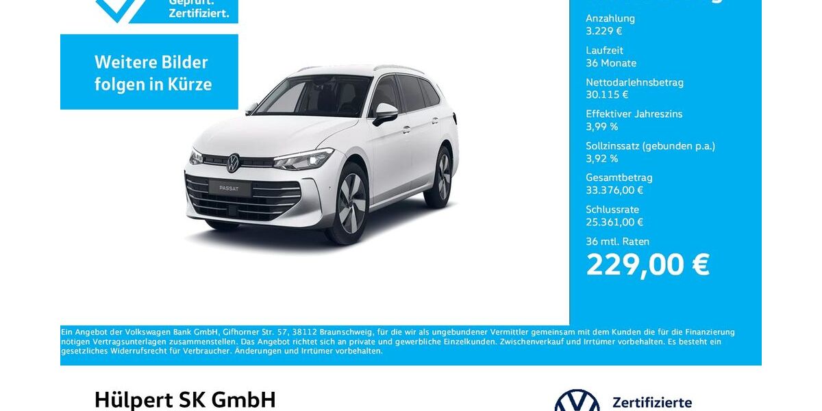 VW Passat Variant 19.371 km 31.811 &euro; Bergkamen 59192