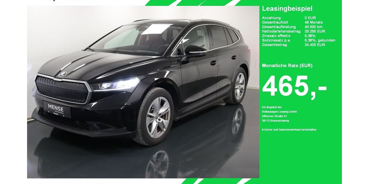 Skoda Enyaq 76.855 km 29.255 &euro; Oelde (Stromberg) 59302
