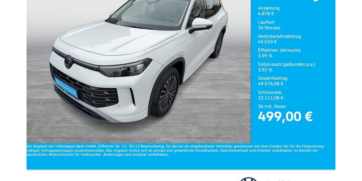 VW Tayron 18.860 km 49.411 &euro; Bergkamen 59192