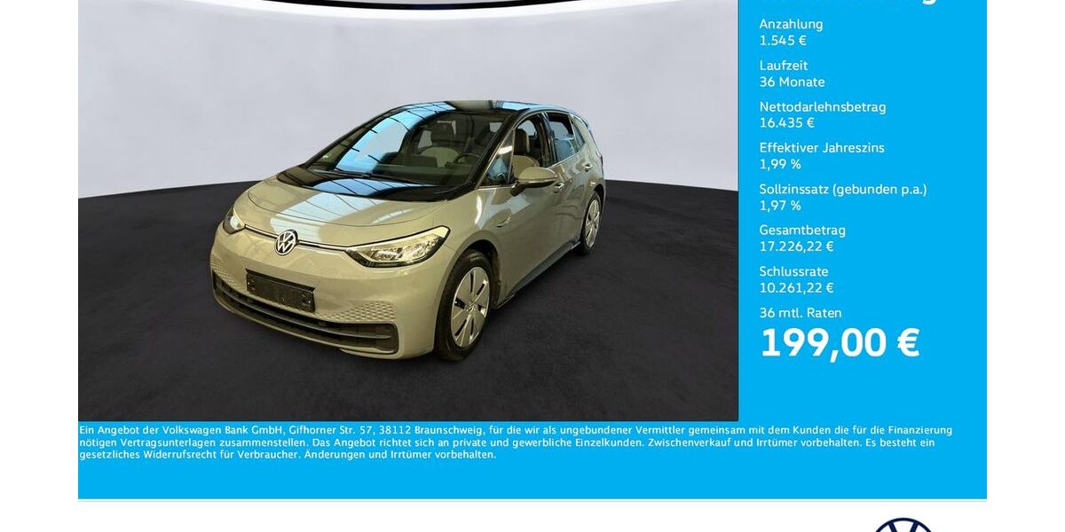 VW ID.3 40.711 km 17.901 &euro; Unna 59423