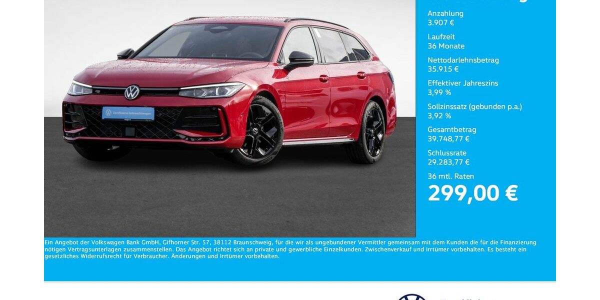 VW Passat Variant 8.480 km 38.411 &euro; Unna 59423