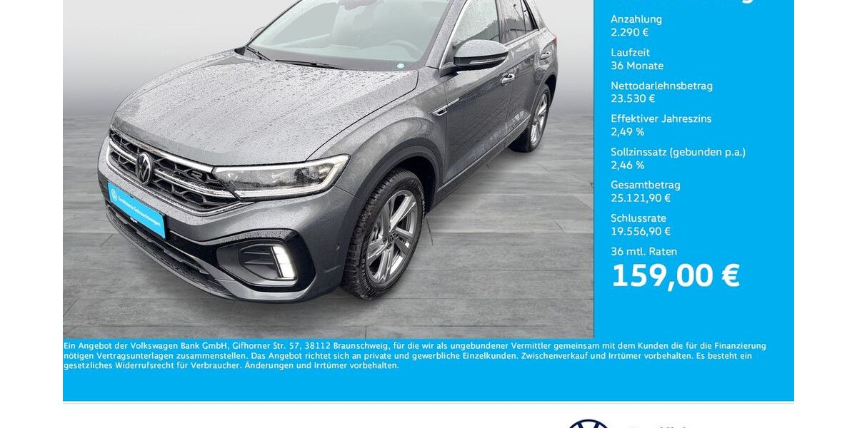 VW T-Roc 2.365 km 24.877 &euro; Bergkamen 59192