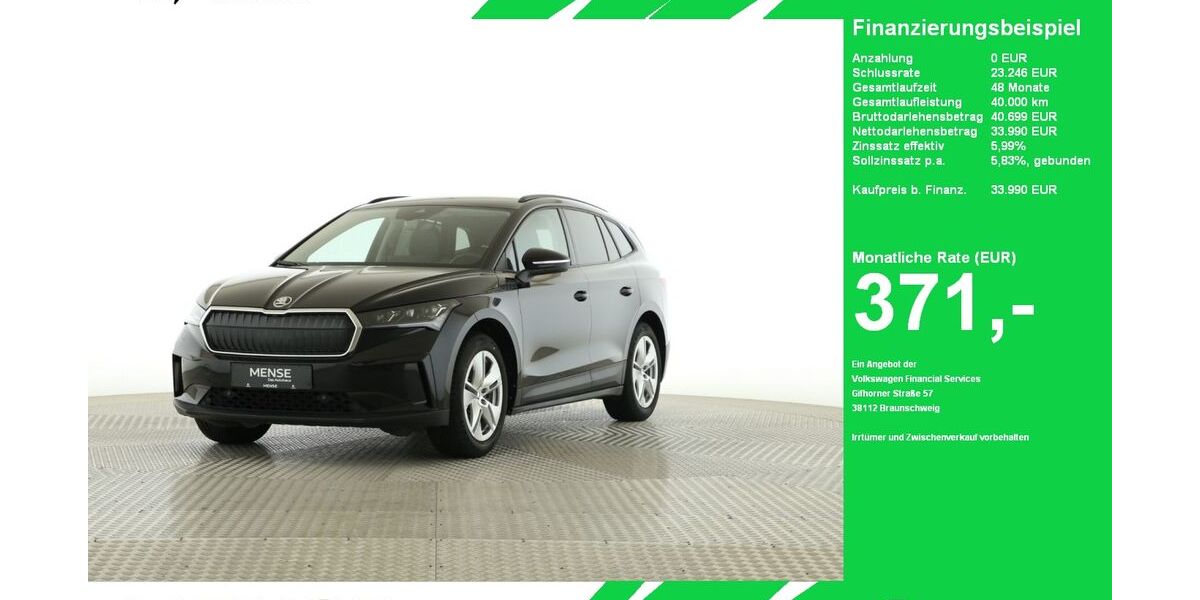 Skoda Enyaq 20.449 km 33.355 &euro; Oelde (Stromberg) 59302