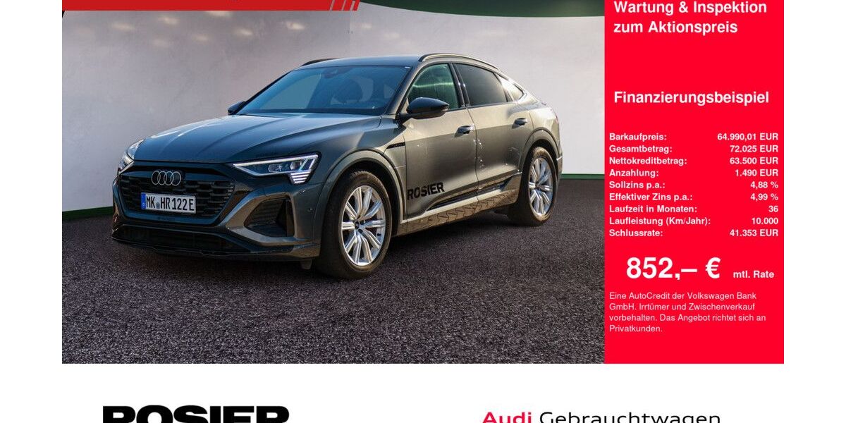 Audi Q8 e-tron 23.426 km 53.990 &euro; Menden 58706